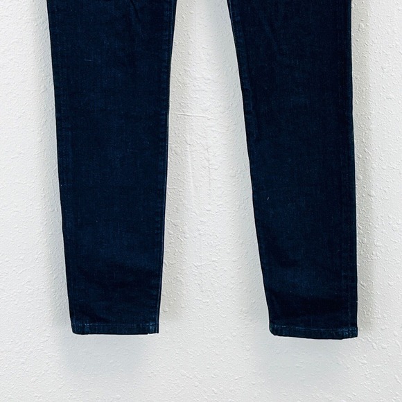 Womens 2 CAbi Knight Skinny Jeans Blue Dark Wash Stretch Denim 30" Inseam 3040 - Picture 3 of 6